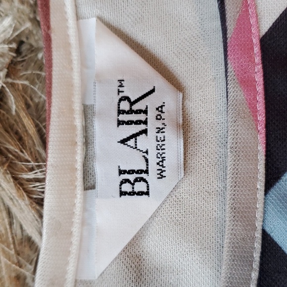 Vintage Blair Warren PA geometrical top and dress set - Picture 7 of 16